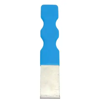 Mėlyna ergonomiška rankena Volframo karbido antgalis 1-1/4in grandiklis - nešiojamas universalus įrankis rūdžių šalinimui, tarpiklių valymui