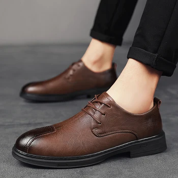 Natūralios odos batai Vyriški loaferiai slysta ant verslo laisvalaikio odiniai batai Klasikiniai minkšti mokasinai Hombre kvėpuojantys vyriški batai Flats