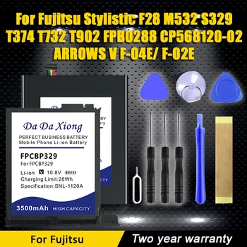 Nauja CA54310-0039 FPCBP388 baterija Fujitsu stilistiniam F28 M532 T902 S329 T374 T732 FPB0288 CP568120-02 ARROWS V F-04E/ F-02E