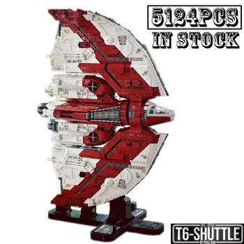 Naujas MOC-154120 PiXEL DANs T-6 Jedi Shuttle UCCS STYLE modelis Statybiniai blokai Kaladėlės Žaislai Gimtadieniai Vaikų gimtadieniai Dovanos