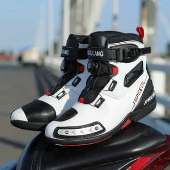NAUJI vandeniui atsparūs motociklų jojimo batai vyrams ir moterims Bekelės lenktynių batai Motociklininko batai Motociklų įranga