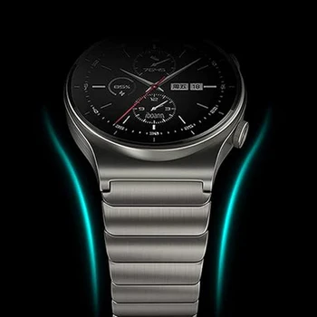 Nerūdijančio plieno 22 mm apyrankė, skirta Huawei GT4 46mm 2e 2 3 pro 42mm vyriška juosta, skirta Samsung Galaxy Watch 3 45mm S3 Correa for Amazfit