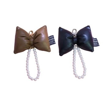 odinis peteliškės perlas kabantis pakabukas saldaus telefono dirželio krepšio dekoravimas nešiojama pakabinama dirželio dovana mergaitėms moterims