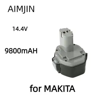 Original 9800mAh 14.4V NI-MH Elektrinio įrankio baterija MAKITA 14.4V baterija Makita PA14,1422,1420,192600-1, 6281D 6280D