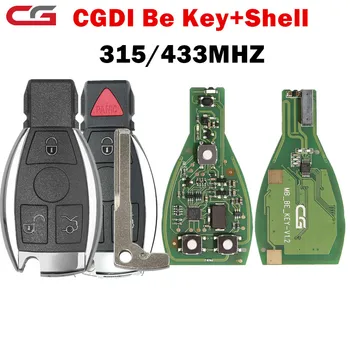 Original CGDI MB CG BE Key V1.2 for All Benz FBS3 315MHZ/433M Darbas su CGDI MB programuotoju ir gaukite 1 nemokamą žetoną CGDI MB
