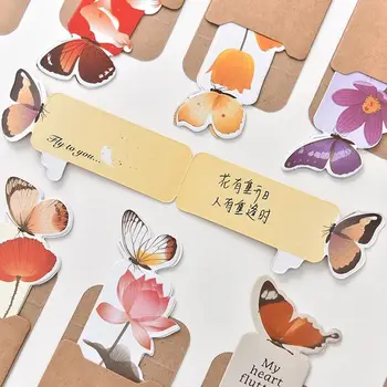 Page Page Label Reading Assistant School Supplies Book Page Marker Butterfly Bookmark Reading Bookmark Note Marker 3D Bookmark