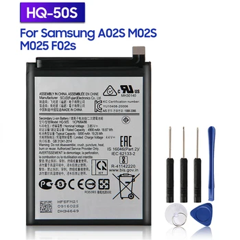 Pakaitinė baterija HQ-50S Samsung A02S F02S M02S M025 įkraunama telefono baterija 5000mAh