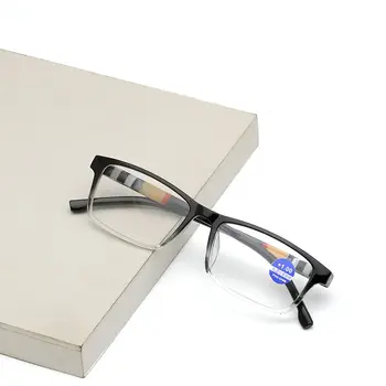 Patogi vintažinė akių apsauga Elegantiški itin šviesūs rėmeliai Akiniai Skaitymo akiniai Anti-Mėlyna šviesa