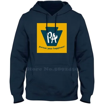 Pensilvanijos turizmo prekės ženklo logotipas 2023 džemperis su gobtuvu Aukščiausios kokybės grafiniai gobtuvai
