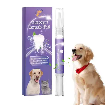 Pet Oral Repair Gel Natural Dogs Dantų valymo valiklis Dantų pastos gelis Pagrindinis Augintiniai Katės Kvėpavimo gaiviklis Burnos priežiūros priemonės