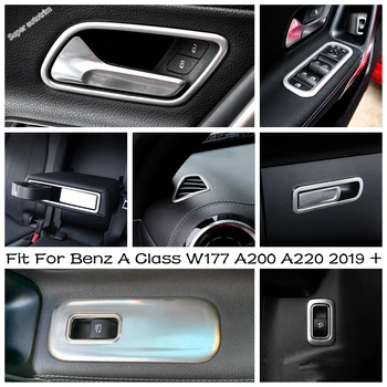 Pirštinių dėžutė / Langų pakėlimas / Rankenos dubuo / Galinės bagažinės mygtuko apdailos priedai Mercedes Benz A klasė W177 A200 A220 2019 - 2023