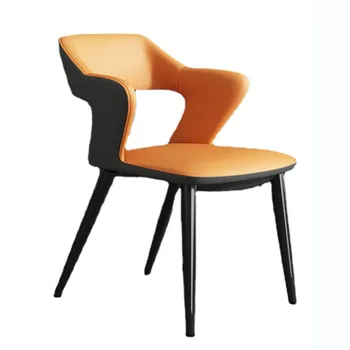 Prabangios modernios valgomojo kėdės Europietiška virtuvė Bufetai Miegamasis Valgomojo kėdės Biuras Tingus Sillas de Comedor Namų aksesuarai