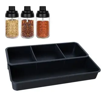 Reguliuojamas virtuvės stalčių saugojimas karščiui atsparus stalčių dėžutė Stalo reikmenų organizatorius Konteinerių laikymo dėžė stalo reikmenims Lazdelė