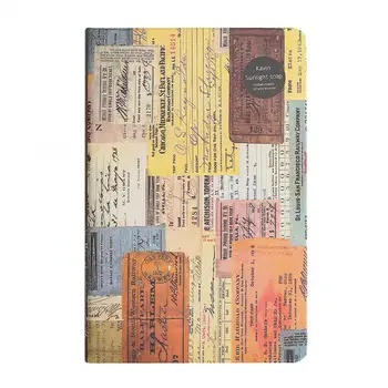 Retro Planner Notebook A5 Color Page Journal Diary Book Home Office Mokyklinių reikmenų dovana