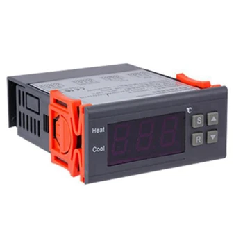 skaitmeninis temperatūros reguliatorius -99-400 laipsnių PT100 M8 zondo termoelemento jutiklis Įterptas termostatas 220V jungiklis