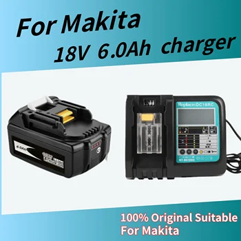 skirta Makita BL1830 Batterie 18V 6.0Ah~12.0Ah LXT Li-Ion Compatible de 80 Outils 7.2V~18V įkroviklis BL1830 BL1840 BL1850 LXT400