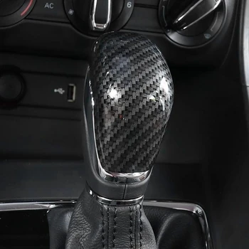 skirta MG ZS 2017 - 2020 EV MG6 anglies pluošto ABS pavarų perjungimo rankenėlės galvutės dangtelio apdailai Automobilių priedai