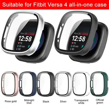 Soft TPU skaidri apsauginė plėvelė, skirta Fitbit Versa 4/3/Sense 2 išmanusis laikrodis Versa4 Versa3 Sense2 ekrano apsauga Full Cover