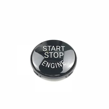 Sport Type Gloss Black Start Stop mygtukas skirtas BMW 1 2 3 4 5 6 7 serijos universaliems E60 E70 E84 E90