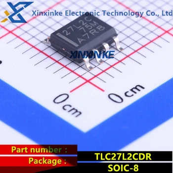 TLC27L2CDR SOIC-8 ženklas: 27L2C tikslūs stiprintuvai Dual Prec Op Amp Precision Amplifiers Chip LinCMOS