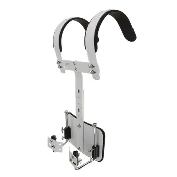 Tooyful Adjustable Aluminium Alloy Marching Small Snare Drum Carrier Holder For Drummer Percussion Accessory