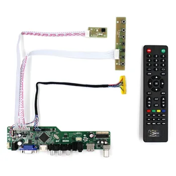 TV HD MI VGA AV USB AUDIO LCD valdiklio plokštė 12.1