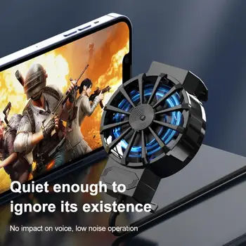 Universalus mobiliųjų telefonų aušinimo ventiliatoriaus radiatorius Mobiliųjų telefonų aušintuvas X16, skirtas PUBG žaidimui Cool šilumos kriauklė, skirta Huawei Samsung iPhone Xiaomi
