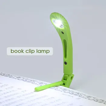 Usb įkraunami klipų knygų žibintai Knygų spaustukų lempa Akių apsauga Nešiojama mini LED skaitymo knyga Šviesos namų dekoracijos Lanksčios