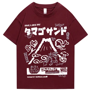 Vyriški marškinėliai Gatvė Japonų personažai Animacinis filmas Triušis Grafiniai marškinėliai Harajuku Vasara Medvilniniai marškinėliai Hiphopo marškinėliai Marškinėliai