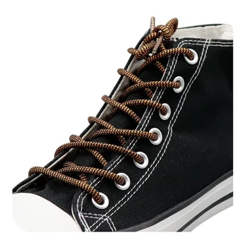 Weiou Laces 4.5MM Pigesni metaliniai siūlų poliesterio batų raišteliai Specialios tekstūros liečiantys ir lengvi virvės, dėvintys pasirinktinį lašų gabenimą