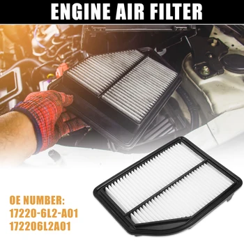 x Autohaux automobilio variklio oro įsiurbimo filtrų dalis 17220-6L2-A01/172206L2A01 skirta 