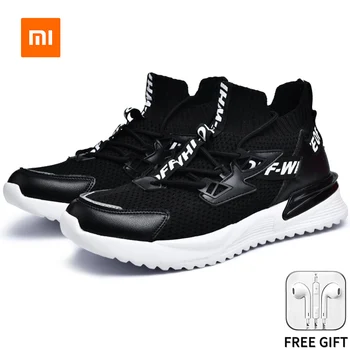 Xiaomi Youpin Casual Sneakers for Men Shoes Mesh 2023 Spring Flying Audimo batai vyrams Повседневные кроссовки мужские Xiaomi