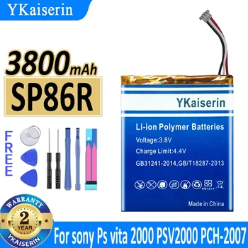 YKaiserin baterija SP86R 3800mah skirta Sony Ps Vita 2000 Psvita2000 PSV 2XXX PSV SP86R PSV2000 PCH-2007 4-451-971-01 PS Vita 2007