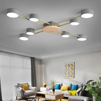 šiaurietiška minimalistinė lempa LED medinės led lubos šviestuvas miegamasis šviestuvas dekoratyvinis lubų šviestuvas Namų lempa