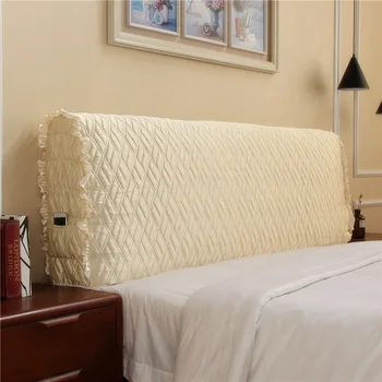 šiaurietiškas stilius Naujausias smulkus audinys, įskaitant lovą, uždengia dulkėms atsparų medinį denį Galvūgalio dangtis Dulkių danga