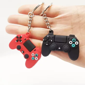 Žaidimų mašina Raktų pakabukas ir raktų pakabukas Mielas Gamepad Boyfriend Vairasvirtė Raktų pakabukas PS4 Žaidimų konsolė Raktų pakabukai Krepšys Automobilinis kabantis raktų pakabukas