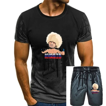Chabib Nurmagomedov Cool Design Moteriški vyriški marškinėliai S 2Xl sportiniai marškinėliai