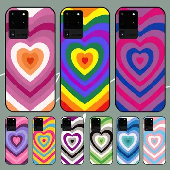 LGBT Pride Beautiful LOVE telefono dėklas, skirtas Samsung Galaxy A11 A12 A20 A21 A73 A80 A91 S E Shell