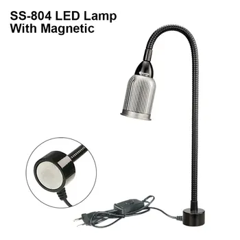 SUNSHINE SS-804 LED šviesos priežiūros bazė Aliuminio specialaus lydinio šviestuvas nešiojama lempa su integruota LED staline lempa