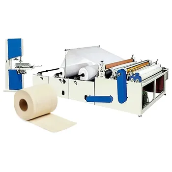 Tualetinio popieriaus pjaustymo mašinų gamyba Pervyniojimo mašinos Automatinės audinių tualetinio popieriaus gamybos mašinos kainos
